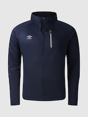Umbro Blue Sportswear Full Zip Hoodie - Image 1 of 2