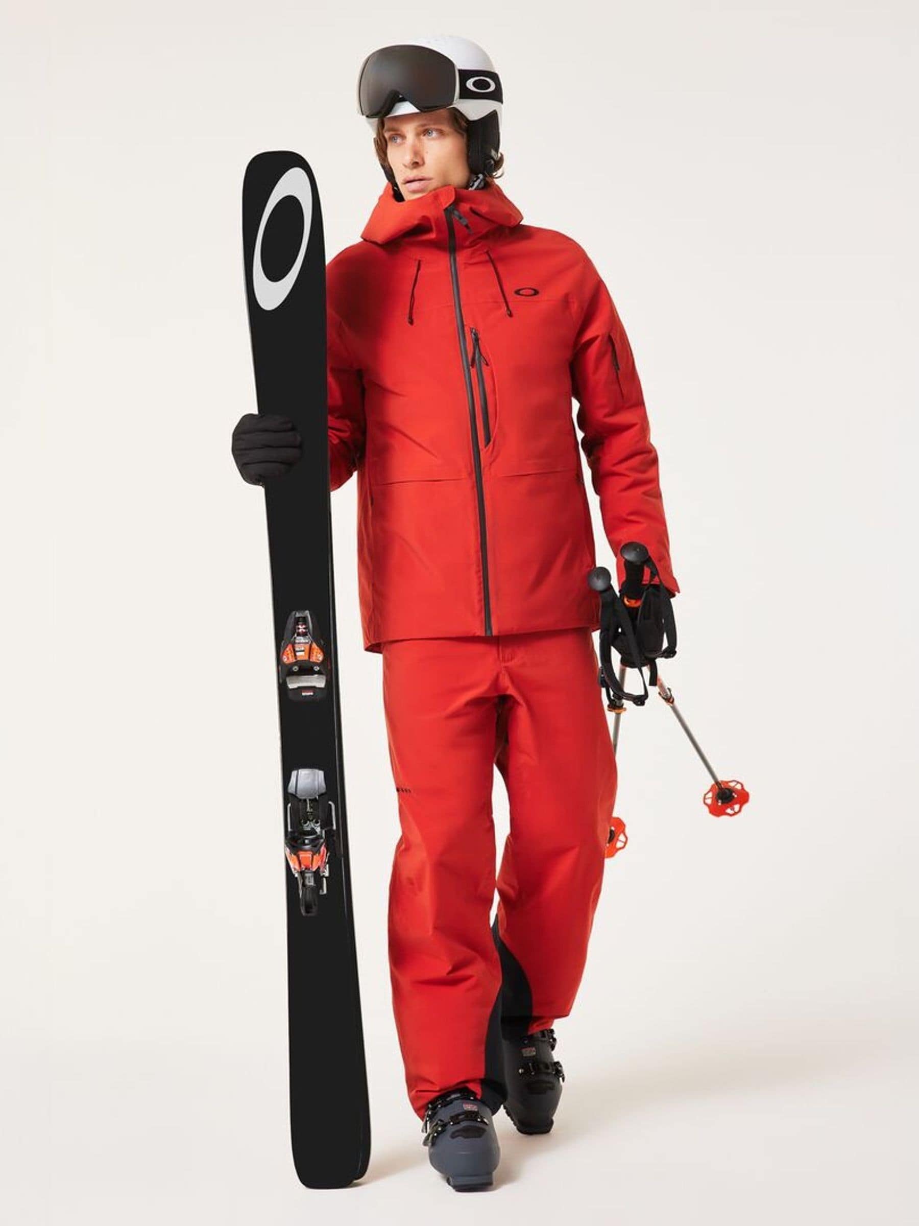 OAKLEY スキーウェア レッド/ブラック Buy Oakley Red Canopy Insulated Ski Jacket from the Next UK online