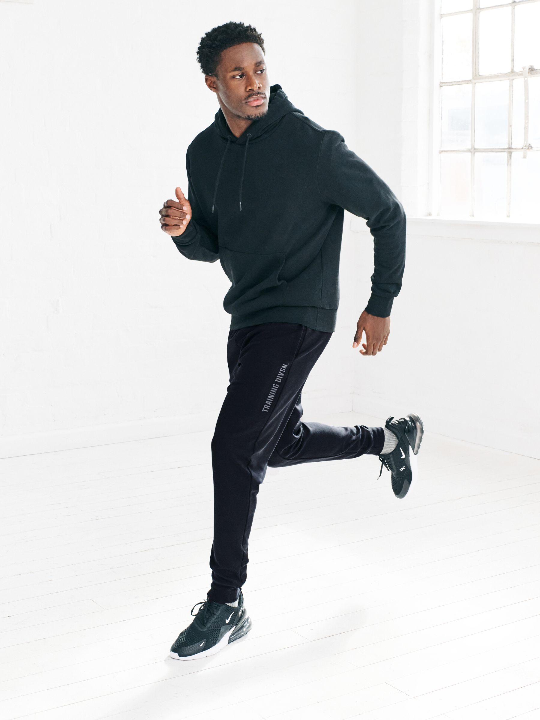 Buy Black Active Training Division Slim Fit Joggers from Next USA