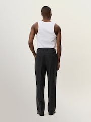 Les Deux Grey Randall Wool Suit Joggers - Image 4 of 5