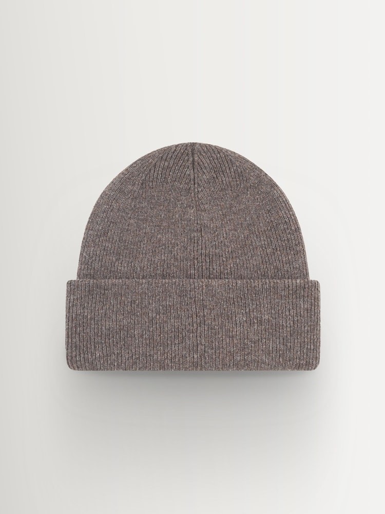 Les Deux Grey Wayne Embroidered Beanie - Image 2 of 2 Les Deux Grey Wayne Embroidered Beanie - Image 2 of 2
