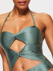 KBX Metallic Swim Solid Collections Swimsuit - Image 4 of 7