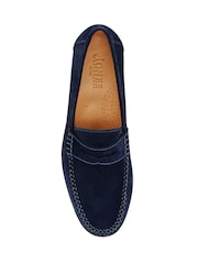 Jones Bootmaker Quennell Leather Penny Loafers - Image 5 of 6