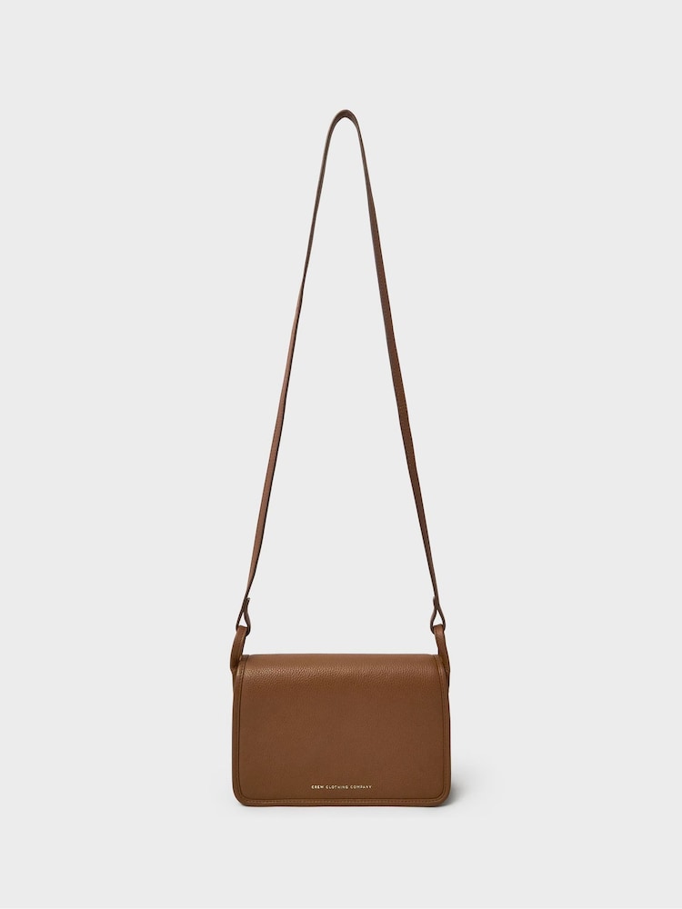 Crew Clothing Brown Classic Cross-Body Bag - Image 1 of 4