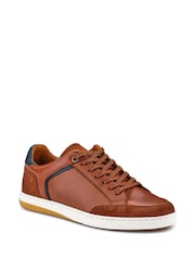 Jones Bootmaker San Diego Leather Trainers - Image 2 of 5