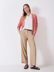 Crew Clothing Stitch Detail Edge To Edge Cardigan - Imagen 2 de 5