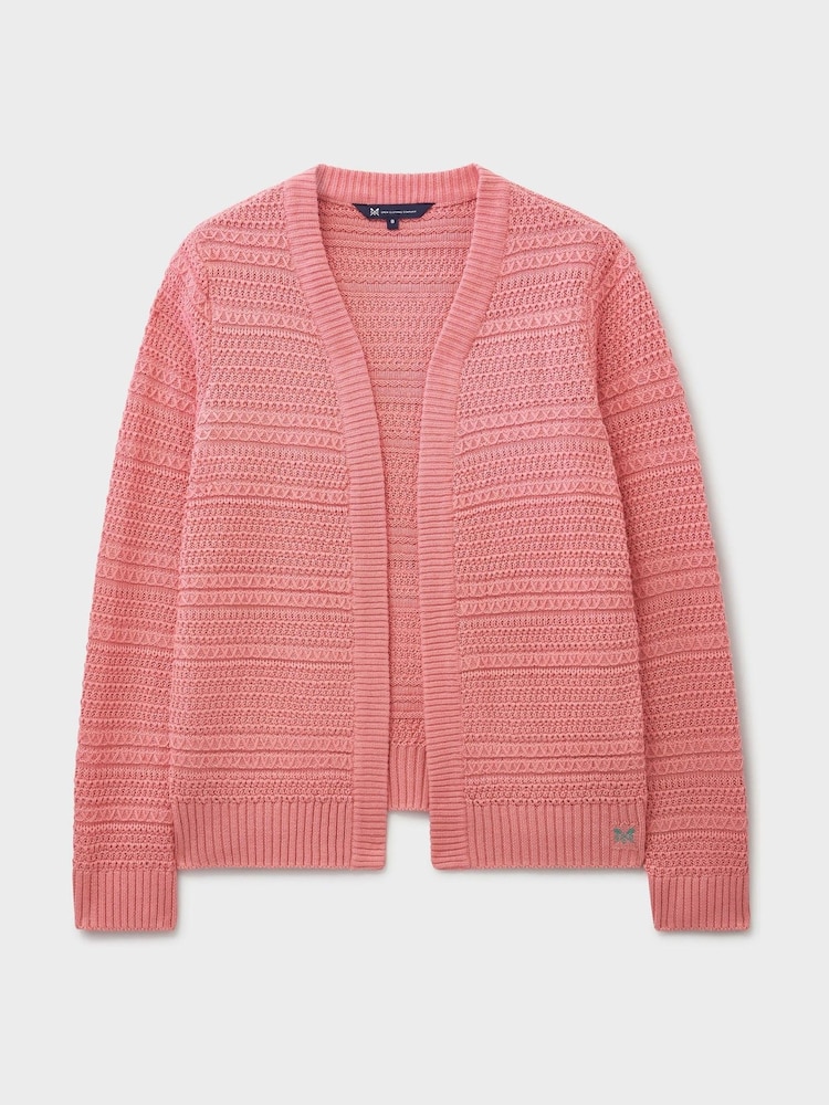 Crew Clothing Stitch Detail Edge To Edge Cardigan - Imagen 5 de 5