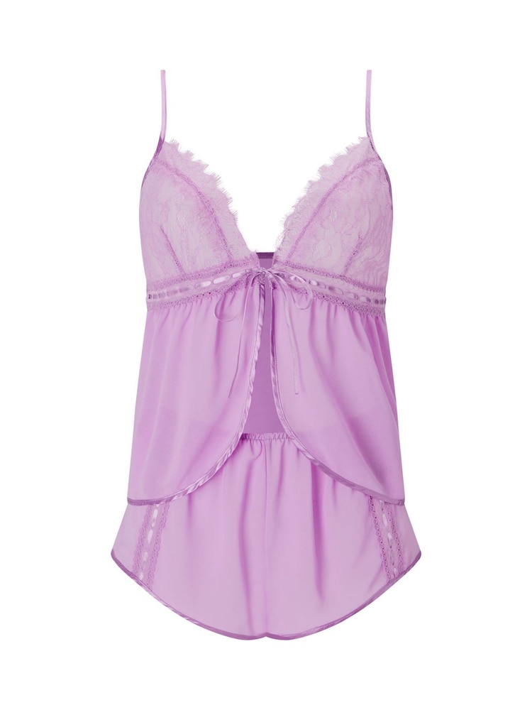 Ann Summers, Alora, transparentes Trägertop-Set - Bild 6 von 6