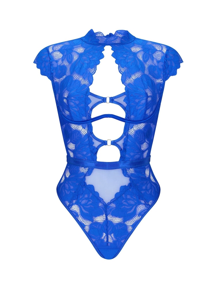 Ann Summers Blue Enchant Lace and Mesh Body - Image 5 of 5