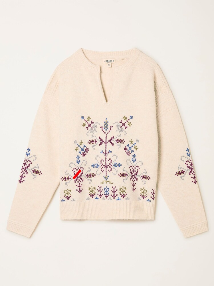 FatFace Knitted Floral Jumper - صورة 5 من 5 FatFace Knitted Floral Jumper - صورة 5 من 5