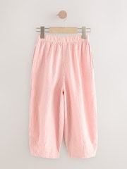 Pink Stripe Pull On Barrel Trousers (3-16yrs) - Image 2 of 4