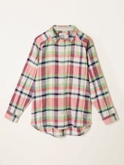 FatFace Bessie Green Check Shirt - Image 7 of 7