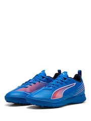 Puma Blue Kids Ultra 8 Play Astro Turf Football Boots - Image 3 of 6