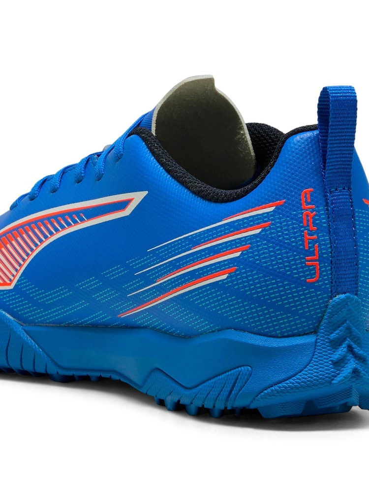 Puma Blue Kids Ultra 8 Play Astro Turf Football Boots - Image 6 of 6