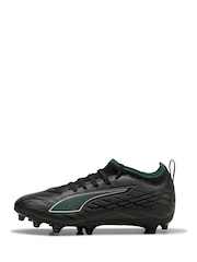 Puma Black Kids Ultra 6 Match Firm Ground Football Boots - Image 2 of 6