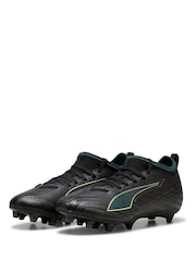 Puma Black Kids Ultra 6 Match Firm Ground Football Boots - Image 3 of 6