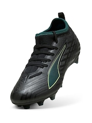 Puma Black Kids Ultra 6 Match Firm Ground Football Boots - Image 4 of 6