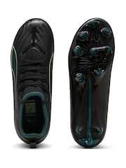 Puma Black Kids Ultra 6 Match Firm Ground Football Boots - Image 5 of 6