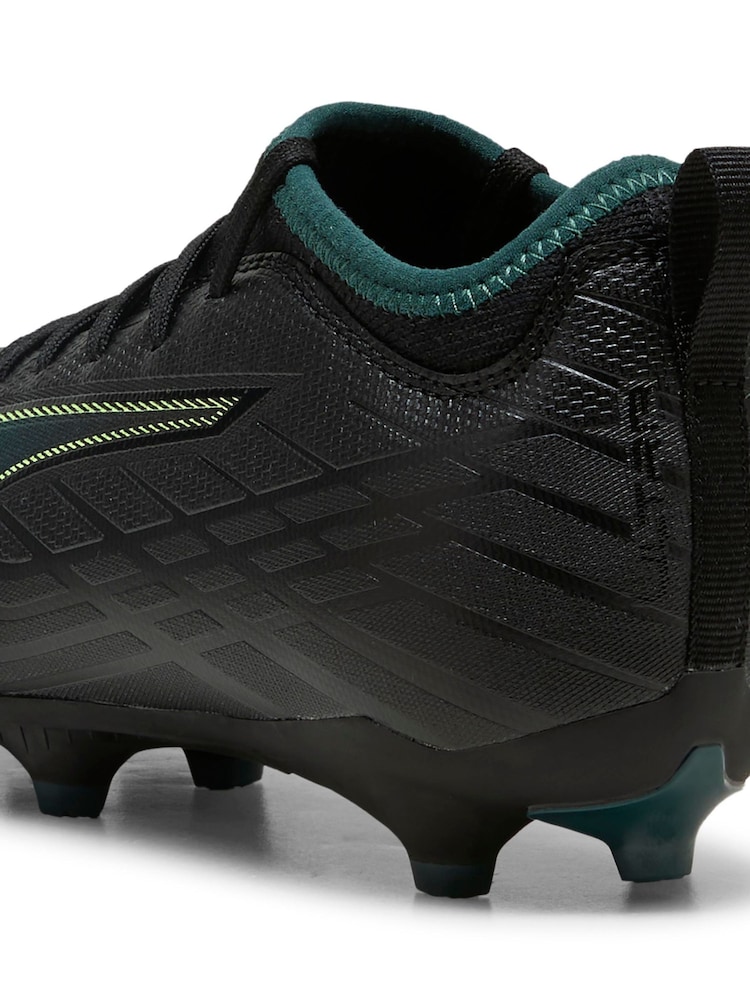 Puma Black Kids Ultra 6 Match Firm Ground Football Boots - Image 6 of 6