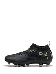 Puma Black Kids Future 8 Match Firm Ground Football Boots - Image 2 of 6