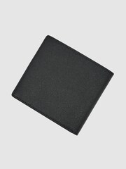 Reiss Black Henry Micro-Grain Leather Wallet - Image 3 of 4