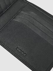 Reiss Black Henry Micro-Grain Leather Wallet - Image 4 of 4
