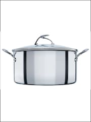 Circulon Silver C Series Steelshield Clad Hybrid Non Stick Stockpot With Toughened Glass Lid - Image 1 of 8
