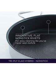 Circulon 3 Piece Silver Circulon C Series Steelshield Clad Hybrid Non Stick 16 18 20cm Saucepans Set - Image 7 of 10