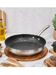 Prestige Silver Scratch Guard 25cm Stainless Steel Frying Pan - Image 1 of 7