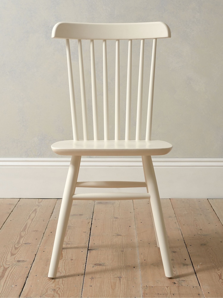 Cotswold Company Classic Cream Simply Cotswold Spindleback Dining Chair Set of 2 - Image 2 of 5