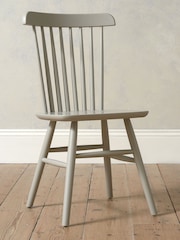 Cotswold Company Pebble Grey Simply Cotswold Spindleback Dining Chair Set of 2 - Image 1 of 5