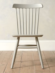 Cotswold Company Pebble Grey Simply Cotswold Spindleback Dining Chair Set of 2 - Image 2 of 5