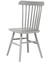 Cotswold Company Pebble Grey Simply Cotswold Spindleback Dining Chair Set of 2 - Image 3 of 5