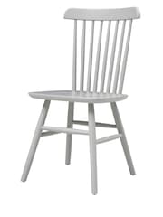 Cotswold Company Pebble Grey Simply Cotswold Spindleback Dining Chair Set of 2 - Image 4 of 5