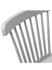 Cotswold Company Pebble Grey Simply Cotswold Spindleback Dining Chair Set of 2 - Image 5 of 5