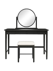 Cotswold Company Black Oak Berkeley Dressing Table - Image 2 of 6