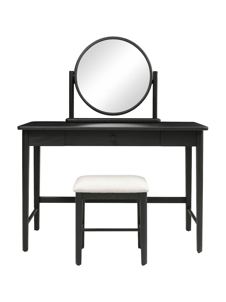 Cotswold Company Black Oak Berkeley Dressing Table - Image 2 of 6