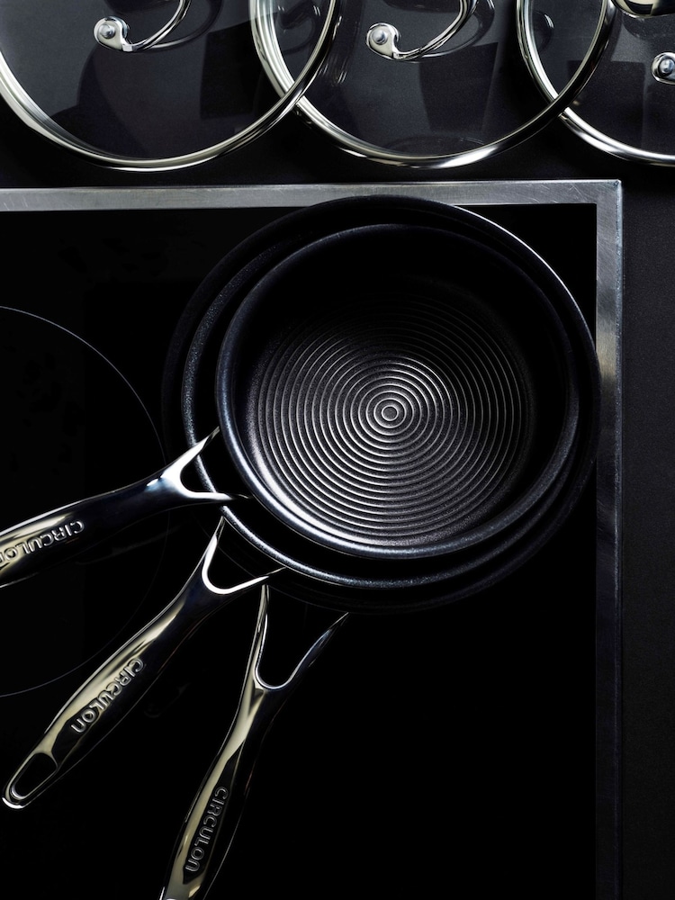 Circulon 3 Piece Silver Circulon S Series Steelshield Stainless Steel Hybrid Non Stick Set - Image 10 of 10