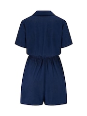 Pour Moi Textured Woven Utility Playsuit - Imagen 4 de 4