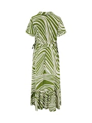 Verde - Pour Moi Slub Midi Shirt Dress - Imagen 4 de 4