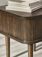 Julian Bowen Dark Brown Arya Side Table - Image 3 of 9