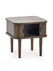 Julian Bowen Dark Brown Arya Side Table - Image 5 of 9