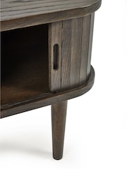 Julian Bowen Dark Brown Arya Side Table - Image 7 of 9