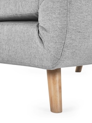 Julian Bowen Grey Rowan Single Sofabed - Image 9 of 10
