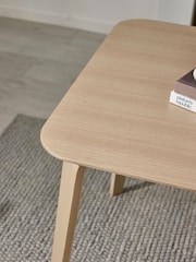 Julian Bowen Beige Kaito Coffee Table - Image 5 of 8