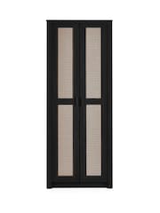 Julian Bowen Black Sydney 2 Door Wardrobe - Image 5 of 11