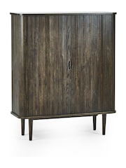 Julian Bowen Dark Brown Arya Wine Cabinet - Image 2 of 11