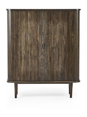 Julian Bowen Dark Brown Arya Wine Cabinet - Image 4 of 11