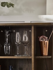 Julian Bowen Dark Brown Arya Wine Cabinet - Image 6 of 11