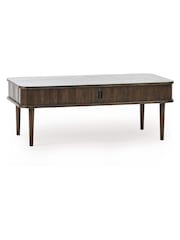 Julian Bowen Dark Brown Arya Coffee Table - Image 2 of 8